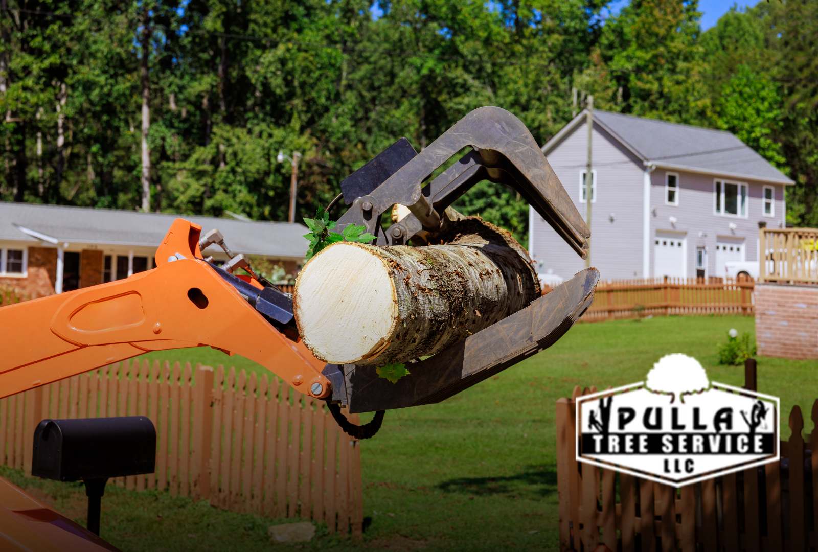 Hydrangea tree removal in a small Fairfield CT backyard to open space for new plants