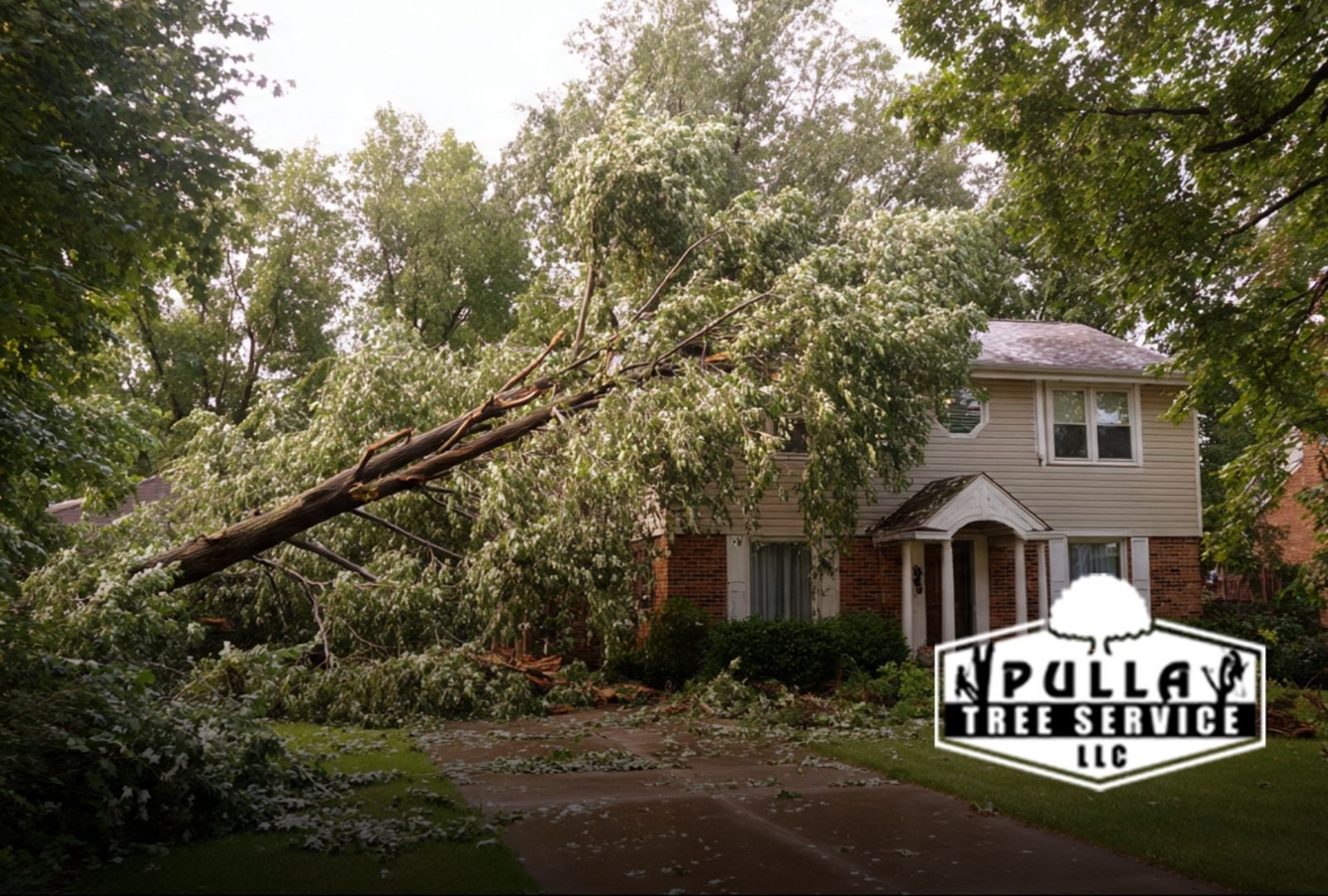 tree assessment prevents property damage near homes and driveways