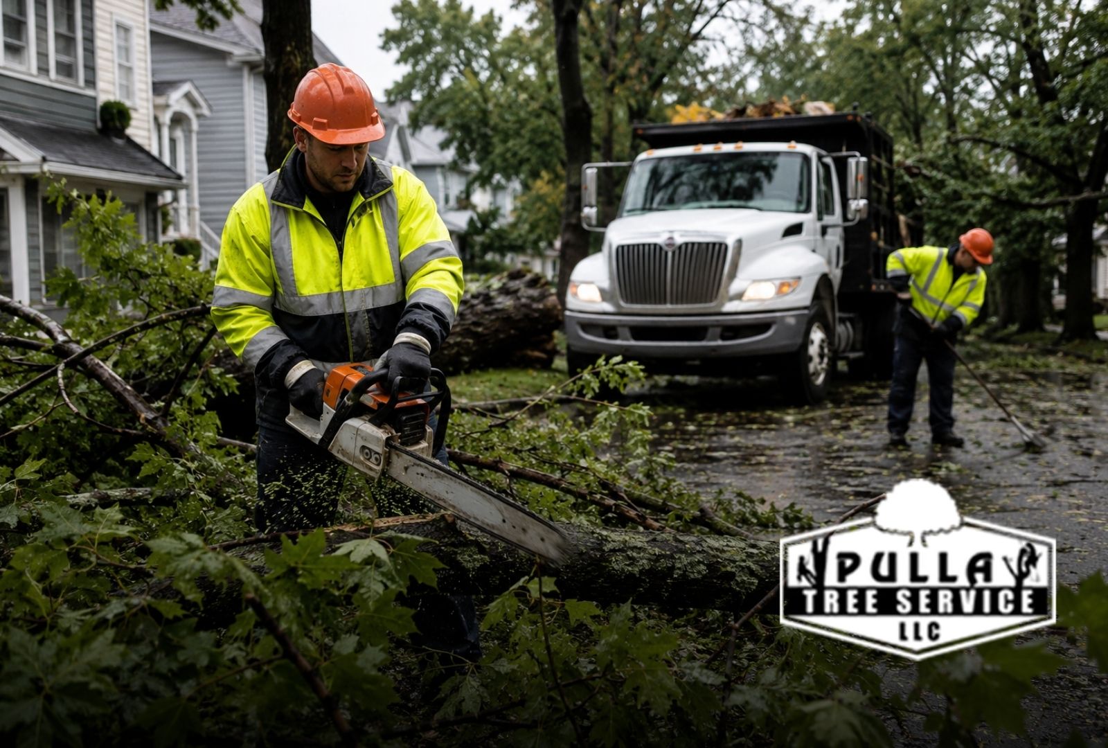 local crew improving emergency storm cleanup response time