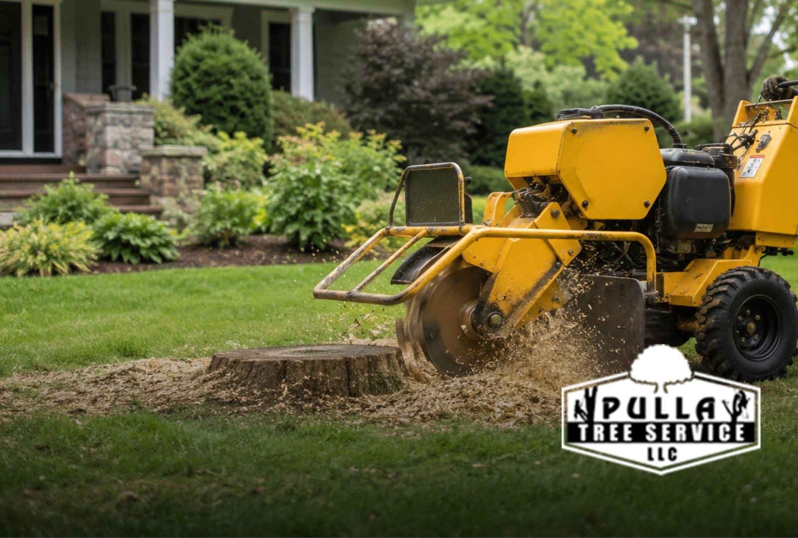 Stump grinding service in Norwalk, CT for a cleaner yard